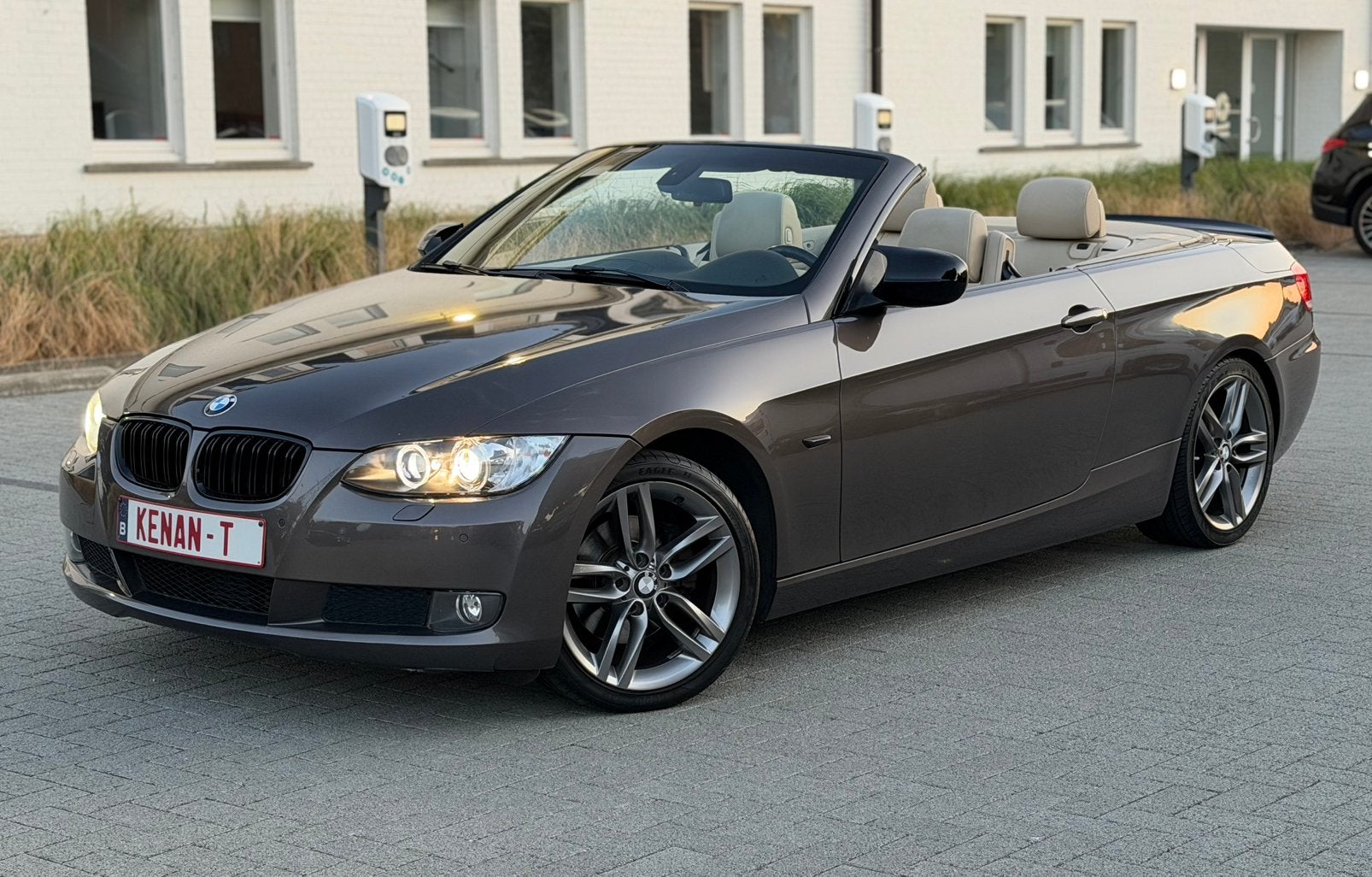 BMW 320d Cabrio – Full Option – Zeer Proper – 2010 - Euro5, Euro 5, Cabriolet, Leder, Bedrijf