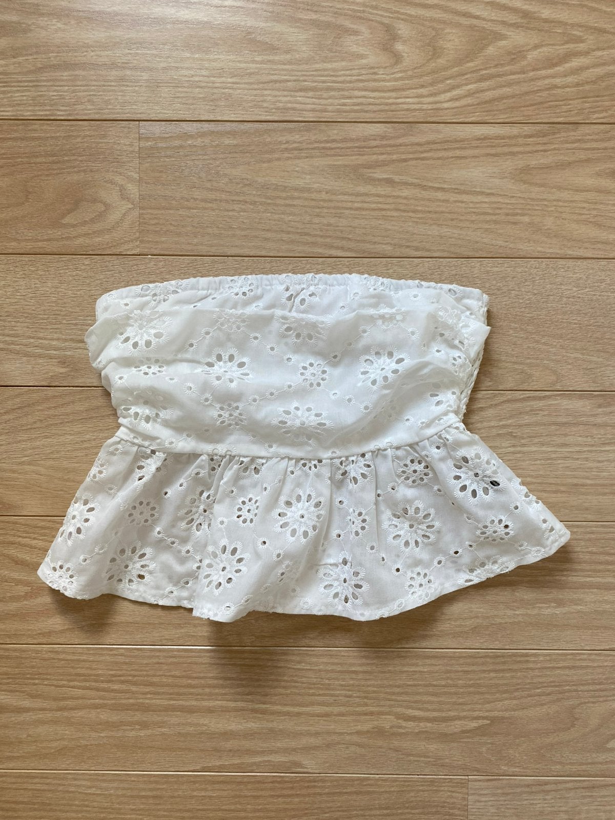 Blouse étroite H&m, Enlèvement ou Envoi, Comme neuf, Taille 36 (S), Blanc