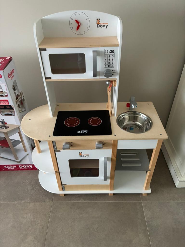 Houten keukentje dovy, Enlèvement, Utilisé, Bois, Jouer à la cuisine