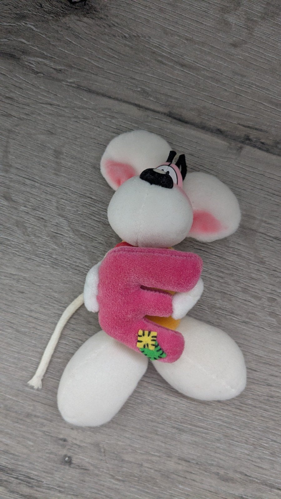 Diddl knuffels met letter (E of S) en zuignap, Verzamelen, Ophalen of Verzenden, Zo goed als nieuw, Knuffel of Figuurtje