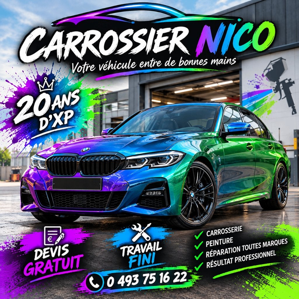 carroserrie, Tôle froissée