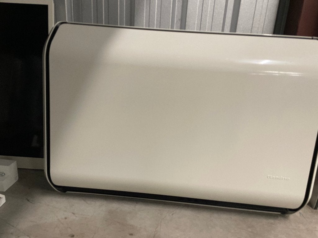 Flandria Stratos 68 gasradiator met muuraansluiting : 6800 W, Doe-het-zelf en Bouw, Ophalen, 30 tot 80 cm, Hoog rendement (Hr)