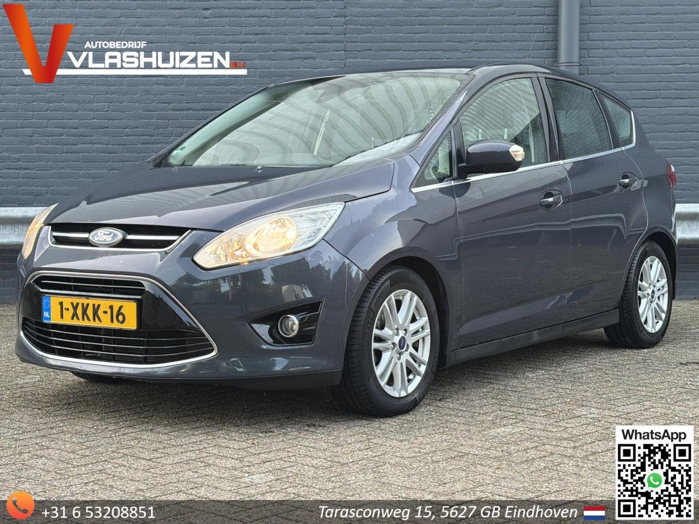 Ford C-Max 1.0 Titanium | Trekhaak | Climate | PDC | Navi |, Auto's, Monovolume, Verwarmde buitenspiegels, Bedrijf, Handgeschakeld