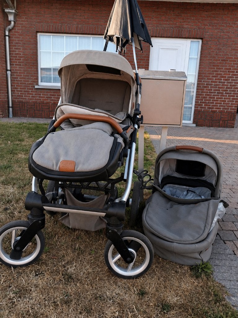 Kinderwagen + toebehoren, Enfants & Bébés, Poussettes & Combinaisons, Enlèvement, Utilisé, Poussette, Avec nacelle