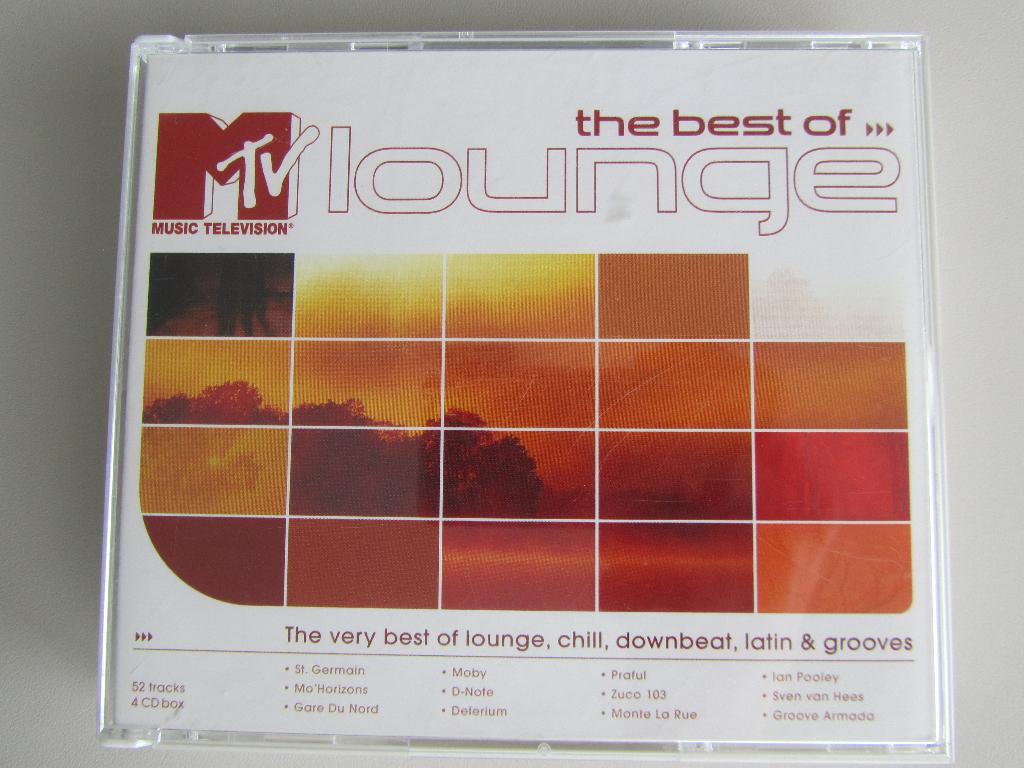 4CDBOX THE BEST OF MTV LOUNGE (42 tracks), Cd's en Dvd's, Cd's | Dance en House, Ophalen of Verzenden, Gebruikt, Ambiënt of Lounge