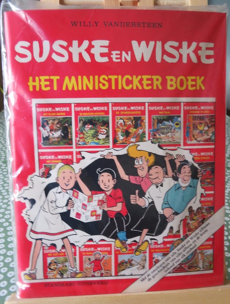Suske en Wiske ministicker boek 1988 1 druk., Boeken, Stripverhalen, Nieuw, Ophalen of Verzenden