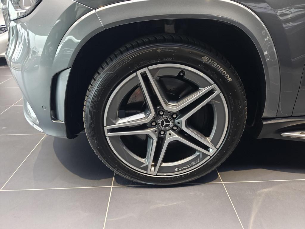 Mercedes-Benz GLS GLS 350 d 4MATIC AMG LINE BURMESTER | PANO, Auto's, Stof, Gebruikt, Zwart, 7 zetels