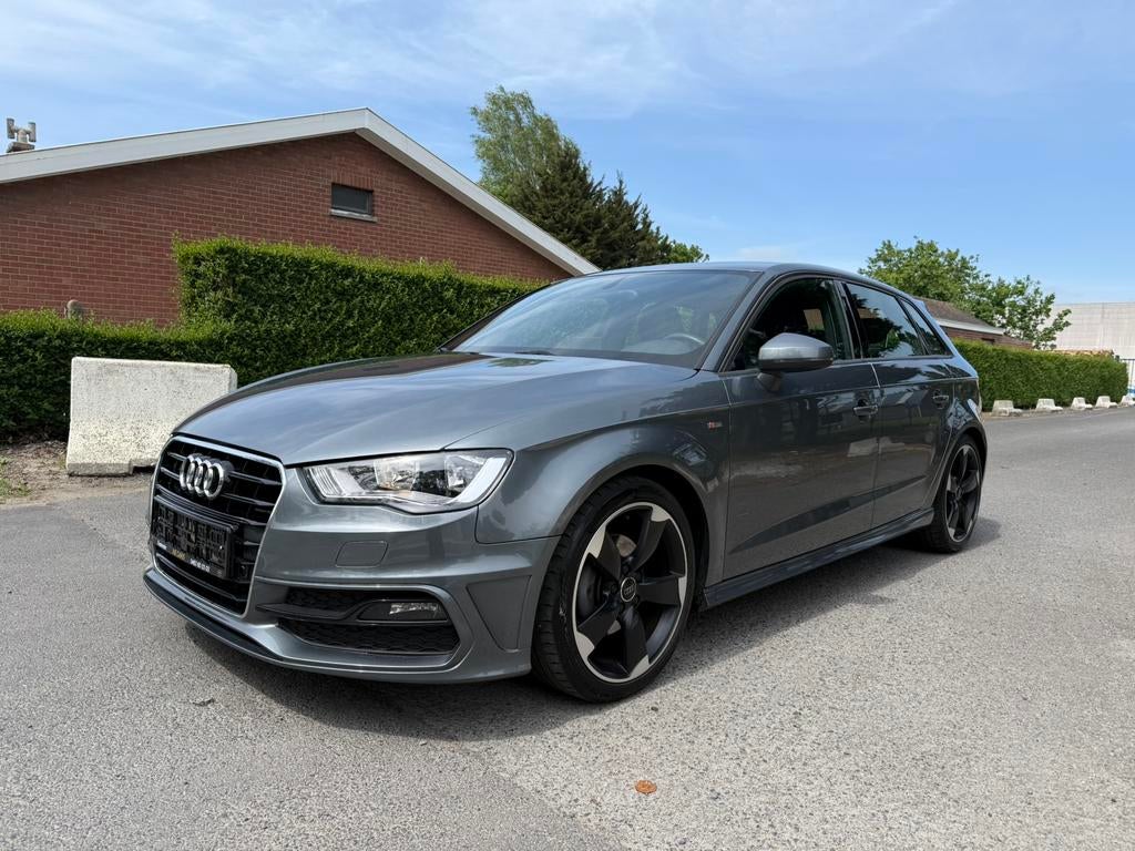 Audi A3 | 1.4 Tfsi | Euro6B | Automaat | 3x S-Line | Garanti, Auto's, Leder en Stof, 5 zetels, 5 deurs, https://public.car-pass.be/vhr/93ff2dd4-7873-4bd1-888c-4ee20294d0ec