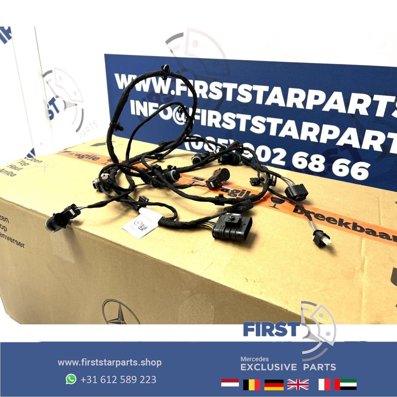 MERCEDES PDC KABEL + SENSOREN A B C CLA CLS E GLA GLB GLC GL, Gebruikt, -, Ophalen of Verzenden, -
