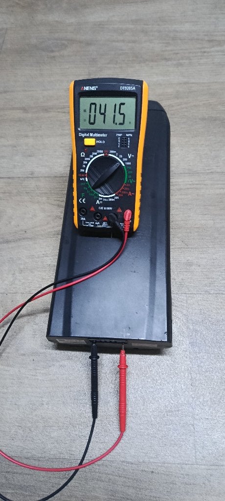 Batterie 36 V, Gebruikt