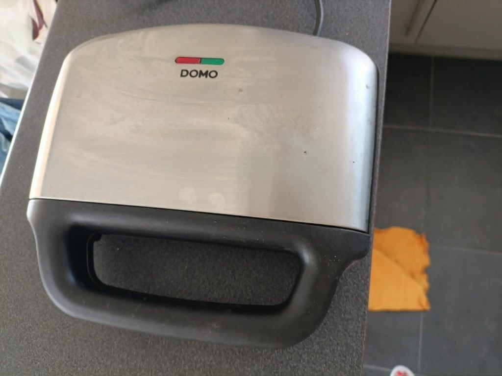 croque monsieur toestel, Elektronische apparatuur, Broodroosters, Ophalen, Zo goed als nieuw