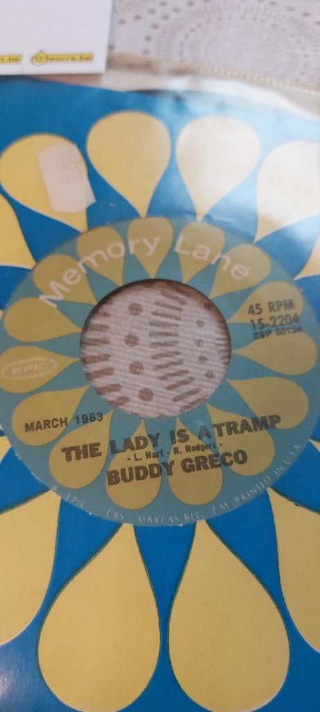 Vinyle 45 tours Memory Lane