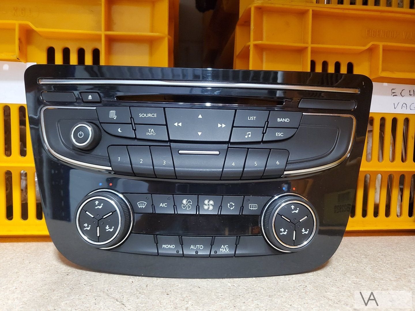 Peugeot 508 2010 - 2016 kachel / radio bediening paneel €40, Gebruikt, -, -, Ophalen of Verzenden