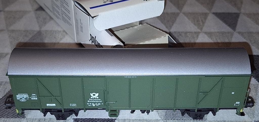 Märklin HO 4736 Gesloten goederen wagon van de DBP., Verzenden, Zo goed als nieuw, Wagon, Märklin