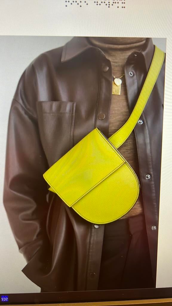 Mieke Dierckx Belt bag Lime, Enlèvement, Comme neuf