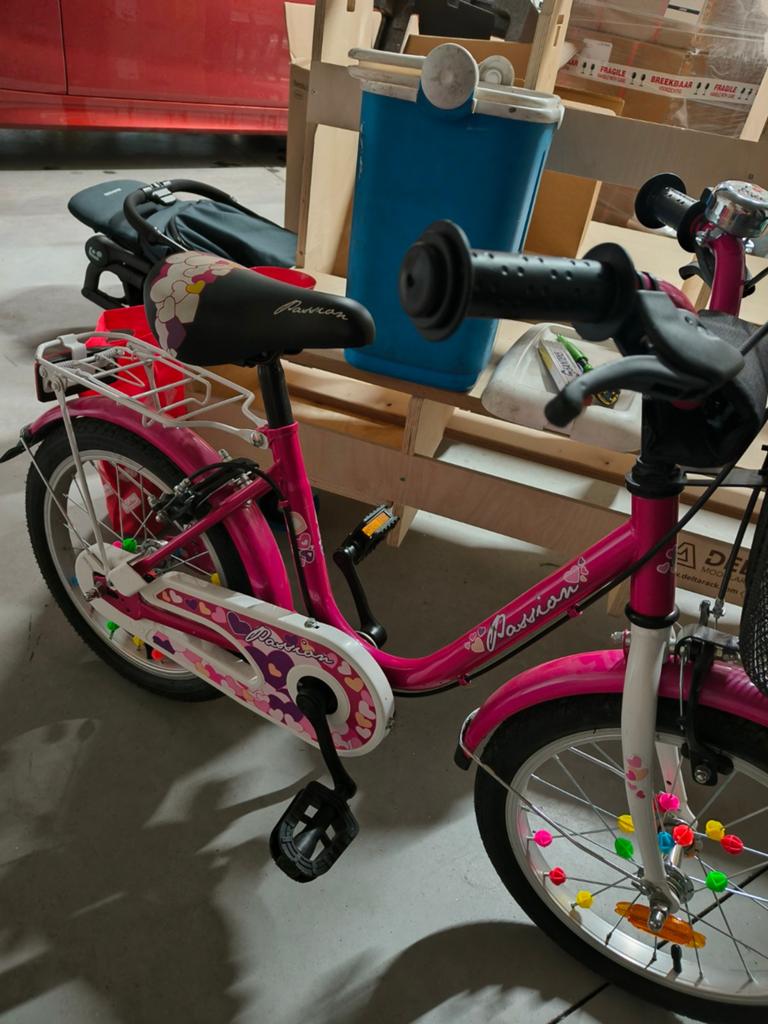 Meisjesfiets 16 inch, Enlèvement, 16 pouces