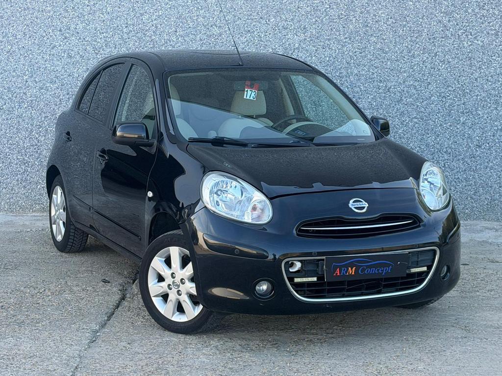 Nissan micra 1.2 essence 09/2012 *EURO 5* Garantie 12 mois, Auto's, Voorwielaandrijving, Euro 5, Stof, Beige
