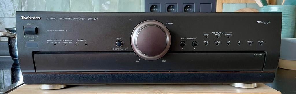 Technics su-a800 stereo versterker klasse aa, Ophalen, Zo goed als nieuw, Stereo