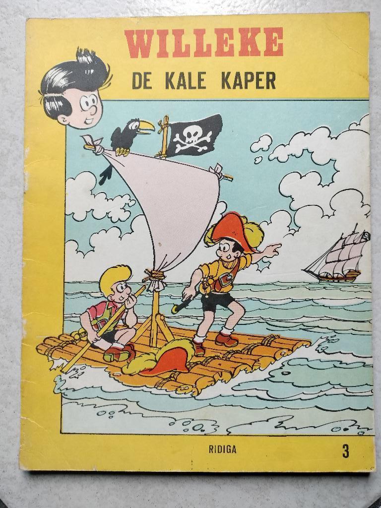 Strip Willeke  3 - De Kale Kaper -, Gelezen, Eén stripboek, Ophalen of Verzenden, Edgard Gastmans