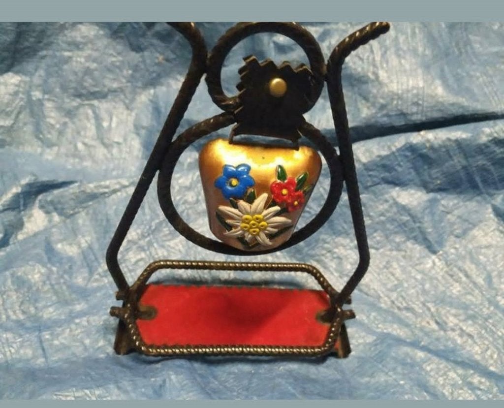 souvenier oostenrijk houdertje met bel, Ophalen of Verzenden
