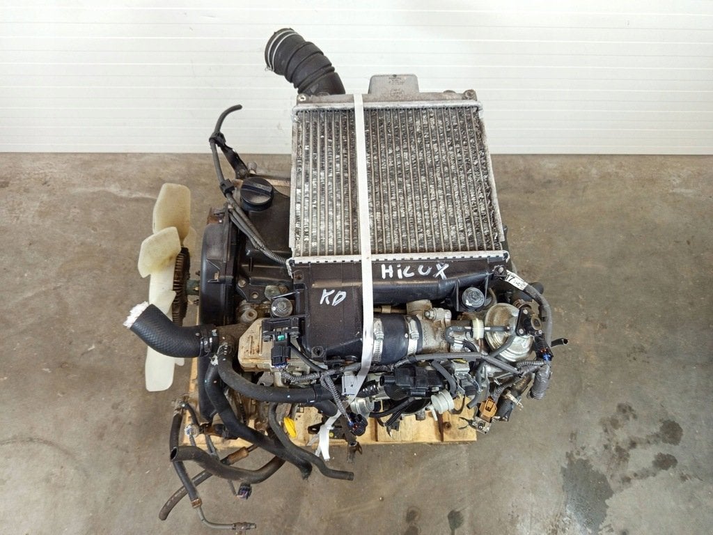 Moteur 2KDFTV Complet HILUX TOYOTA, Envoi, Utilisé, Skoda
