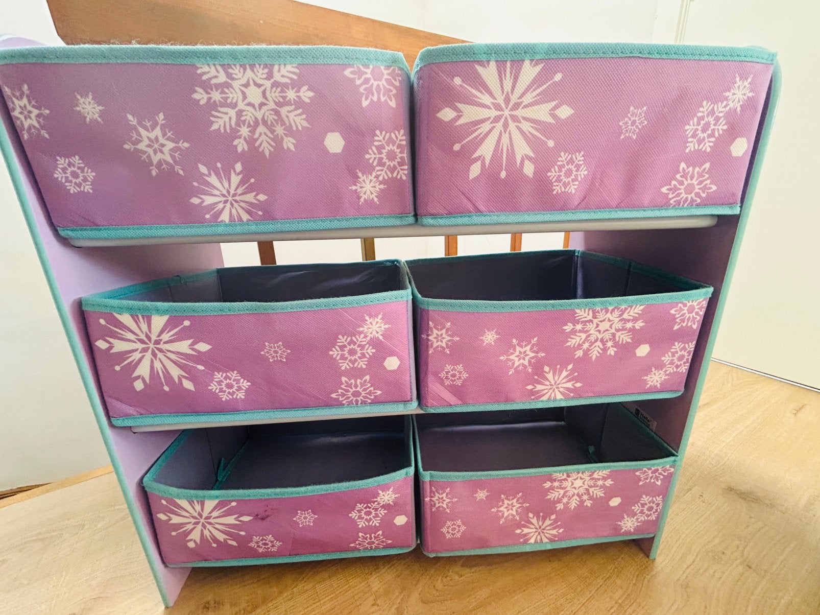 Disney Frozen opbergkast met 6 opbergmanden ️, Gebruikt, Ophalen of Verzenden, Opbergmeubel, Disney