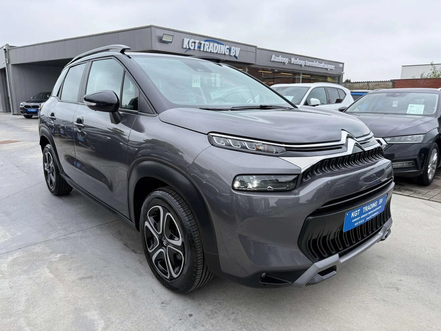 Citroën C3 Aircross 1.2i 110PK FACELIFT FULL LED NAVIGATIE, Autos, Argent ou Gris, Achat, Euro 6, Entreprise