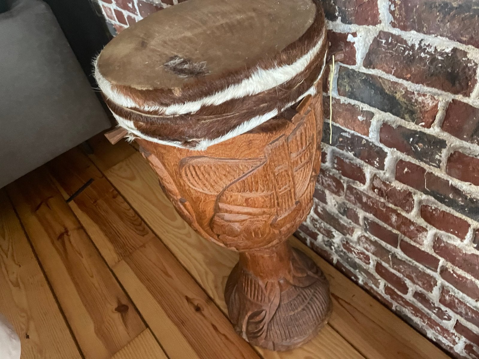 Tam-tam africain, Musique & Instruments, Percussions, Enlèvement ou Envoi, Comme neuf