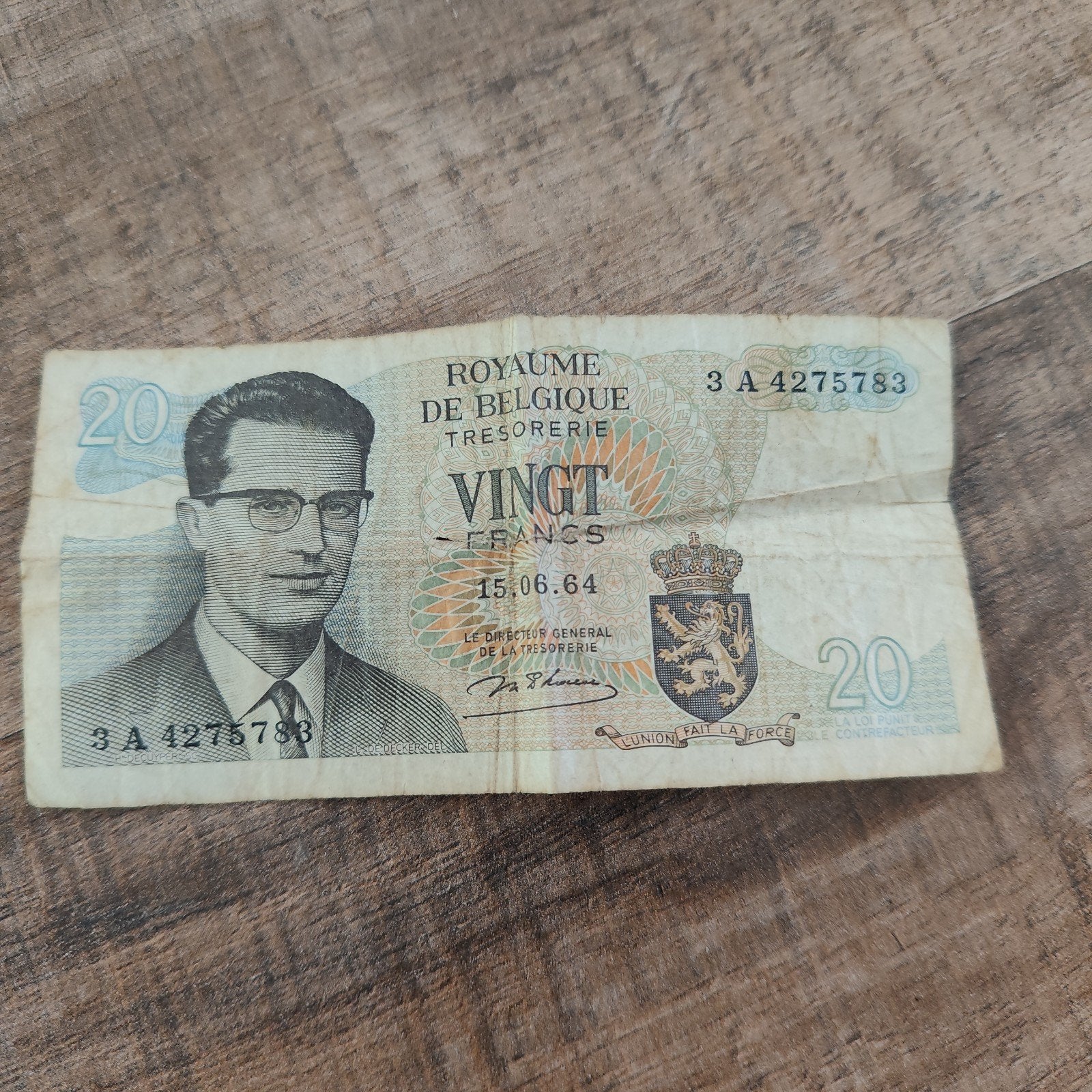 Billet de 20 francs, Enlèvement