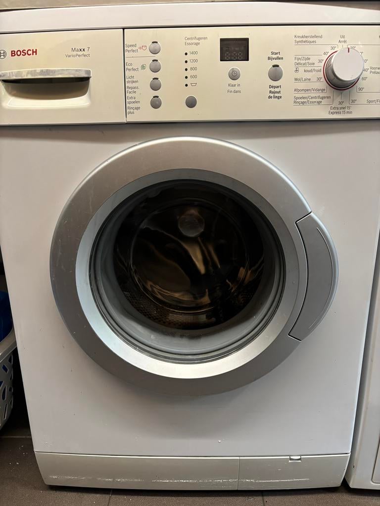 Wasmachine bosch, Elektronische apparatuur, Ophalen, Gebruikt, Voorlader, Kort programma