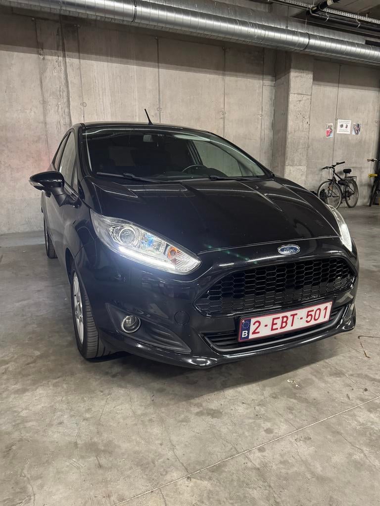 Ford fiesta 2013, Auto's, Voorwielaandrijving, Stof, Zwart, 0 kg