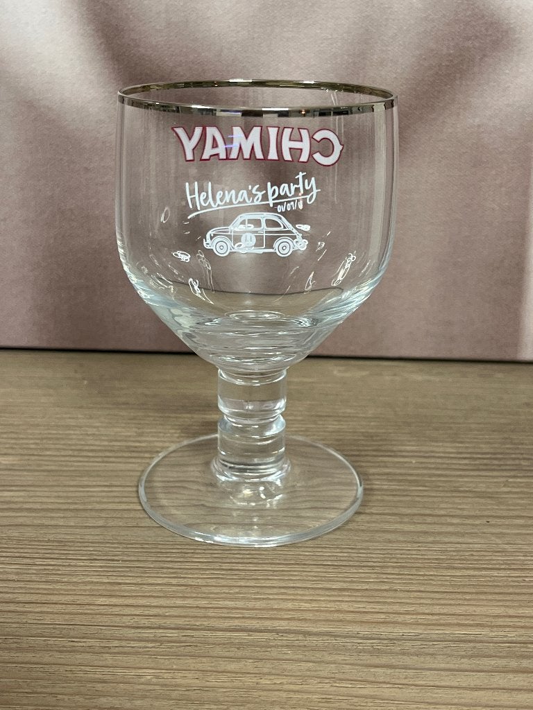 Verre Chimay, Collections, Enlèvement ou Envoi, Comme neuf, Verre ou Verres, Autres marques