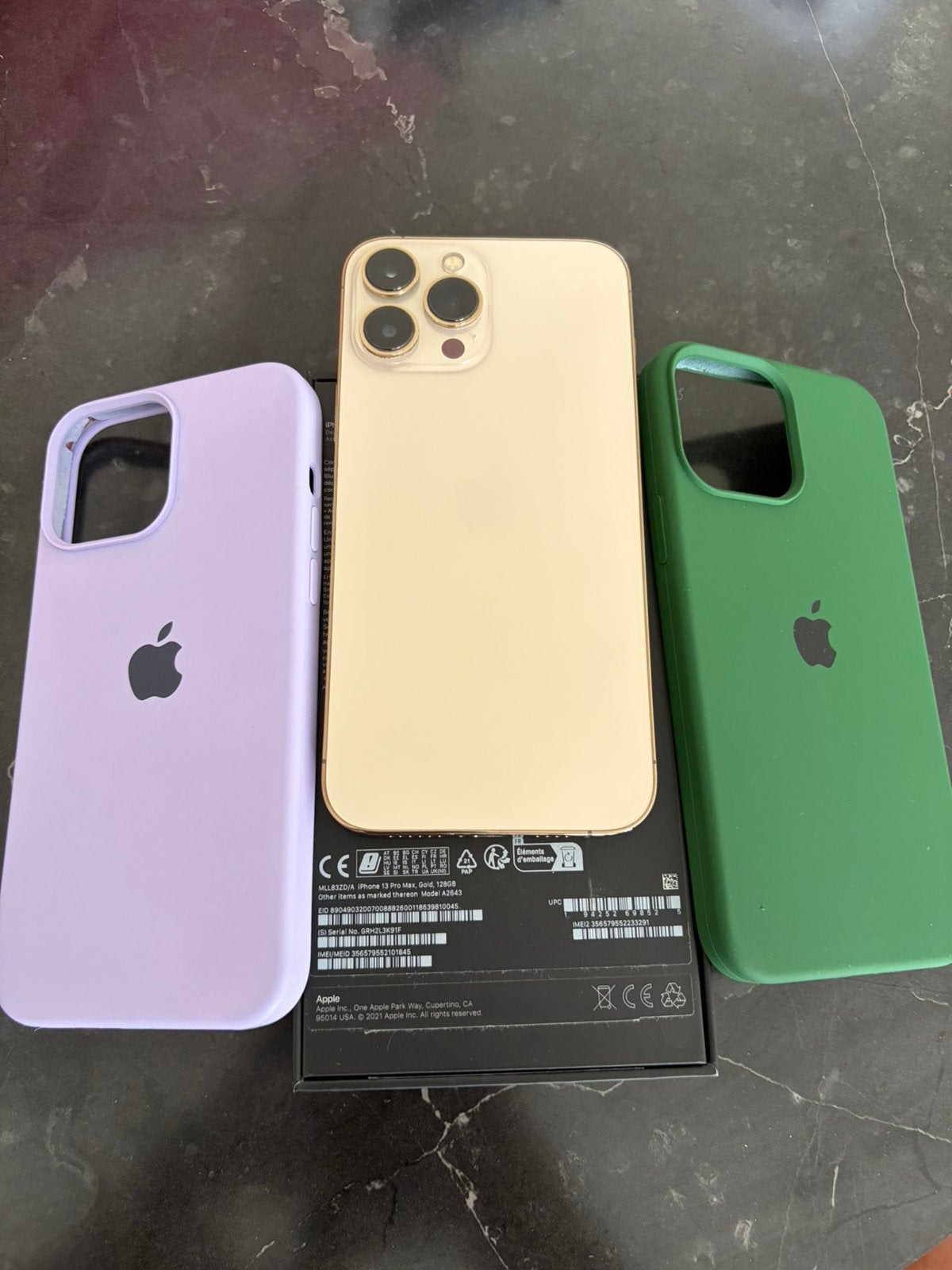 Apple iPhone 13 Pro Max, Telecommunicatie, Mobiele telefoons | Apple iPhone, 128 GB, iPhone 13 Pro Max, Goud, Ophalen
