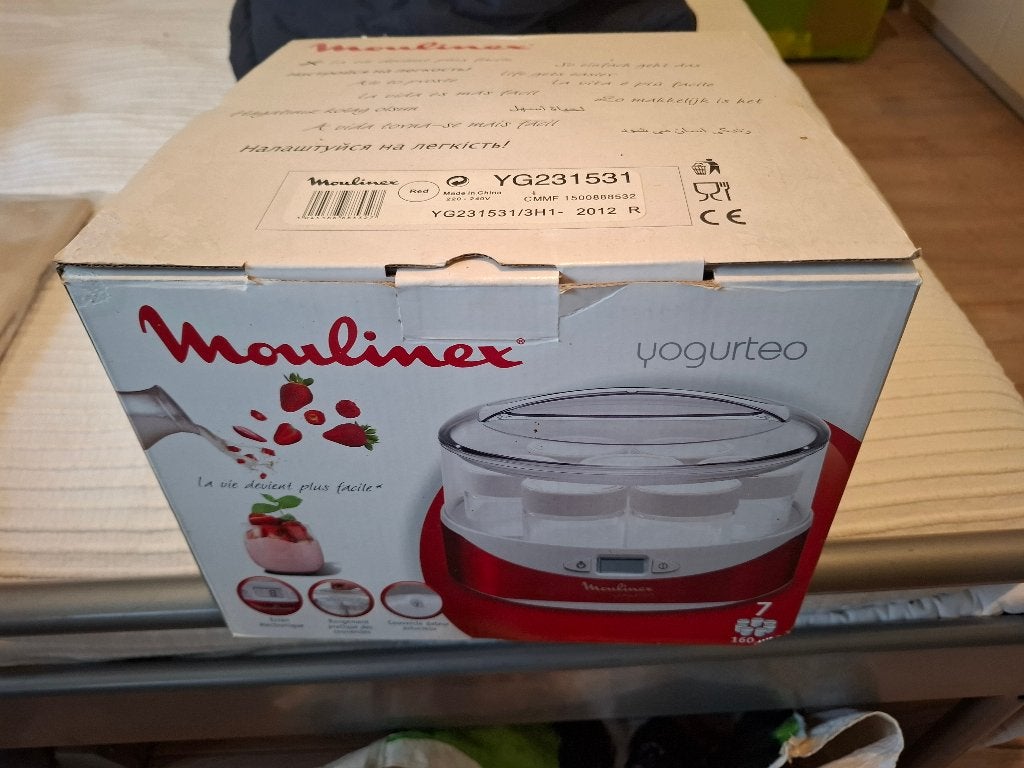 Yogurtière Moulinex (quasi neuve), Elektronische apparatuur, Blenders, Ophalen of Verzenden, Zo goed als nieuw
