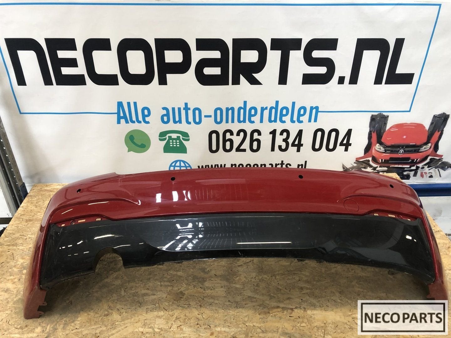 BMW 2 serie coupe cabrio f22 f23 M achterbumper, Gebruikt, -, -, Ophalen of Verzenden