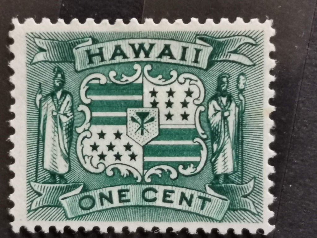 Hawaï 1899 - armoiries *, Envoi, Non oblitéré, Amérique du Nord