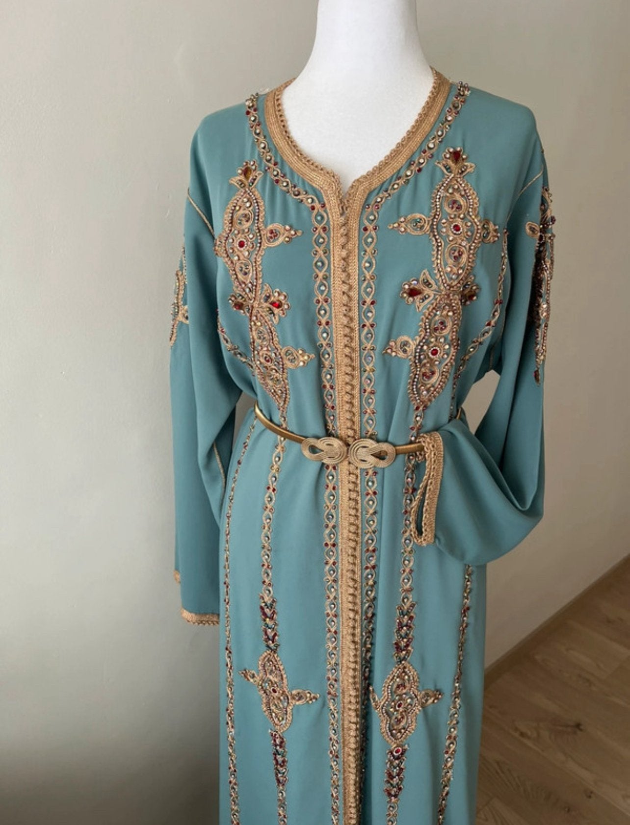 Caftan, Vêtements | Femmes, Taille 42/44 (L), Robe de gala, Enlèvement ou Envoi, Comme neuf