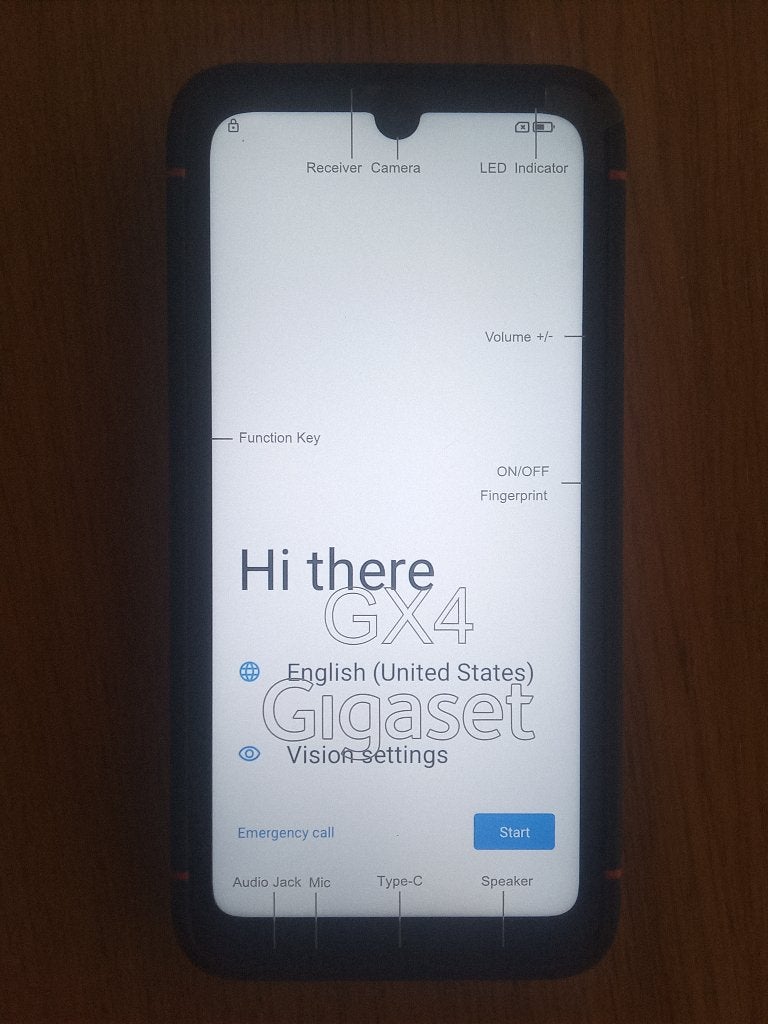 Gigaset GX4 PRO, Ophalen, Nieuw