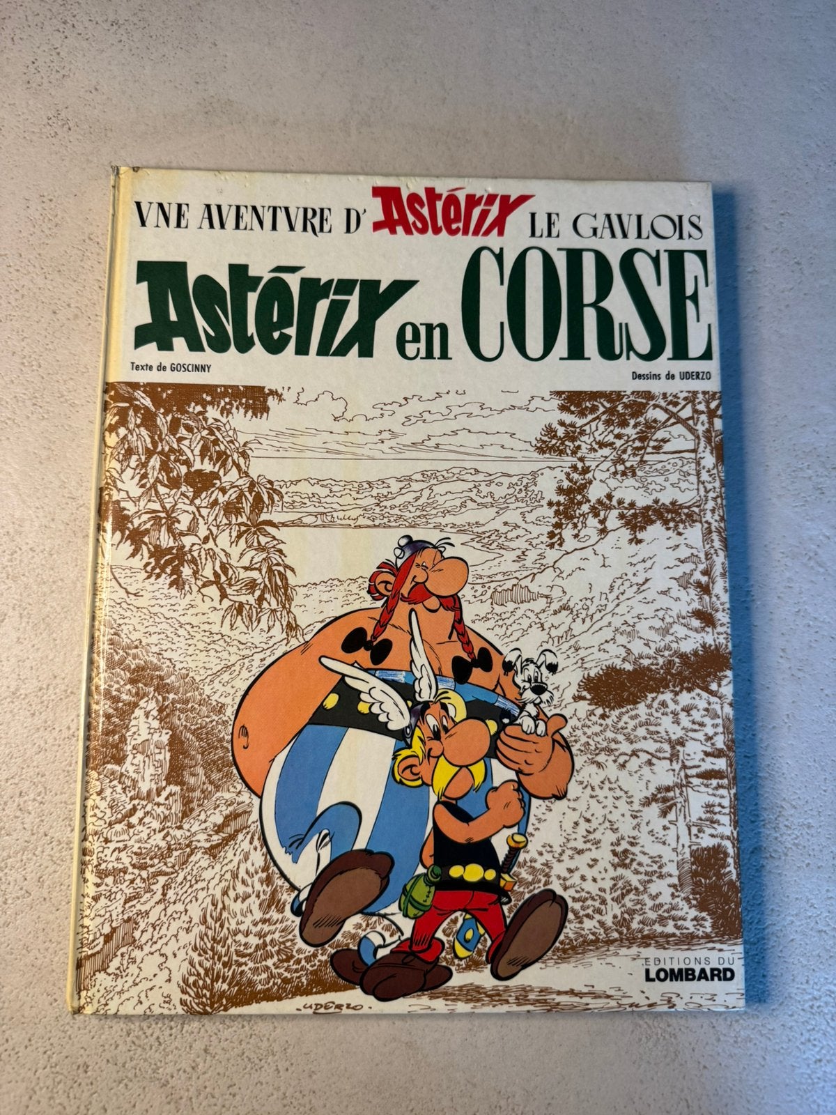 Astérix en corse, Eén stripboek, Ophalen, Gelezen