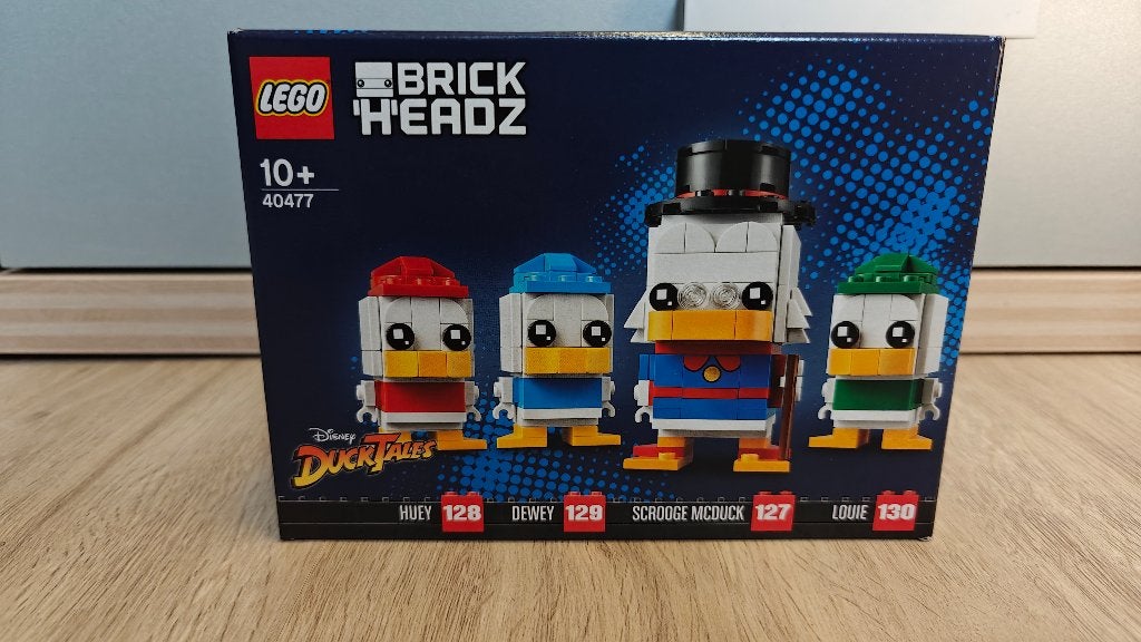 LEGO - 40477 - Dagobert Duck, Kwik, Kwek en Kwak, Neuf, Enlèvement ou Envoi, BrickHeadz, Ensemble complet