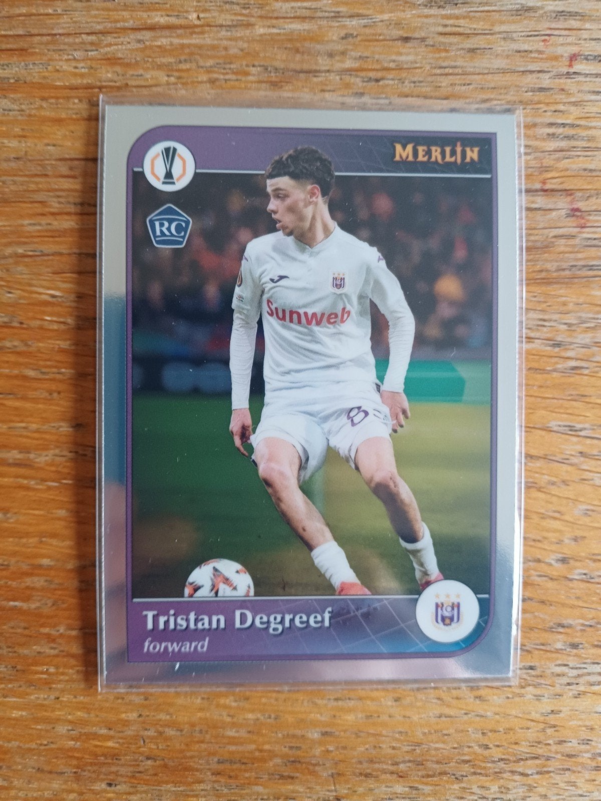 Merlin Collection Tristan Degreef RSCA (no Panini), Ophalen of Verzenden