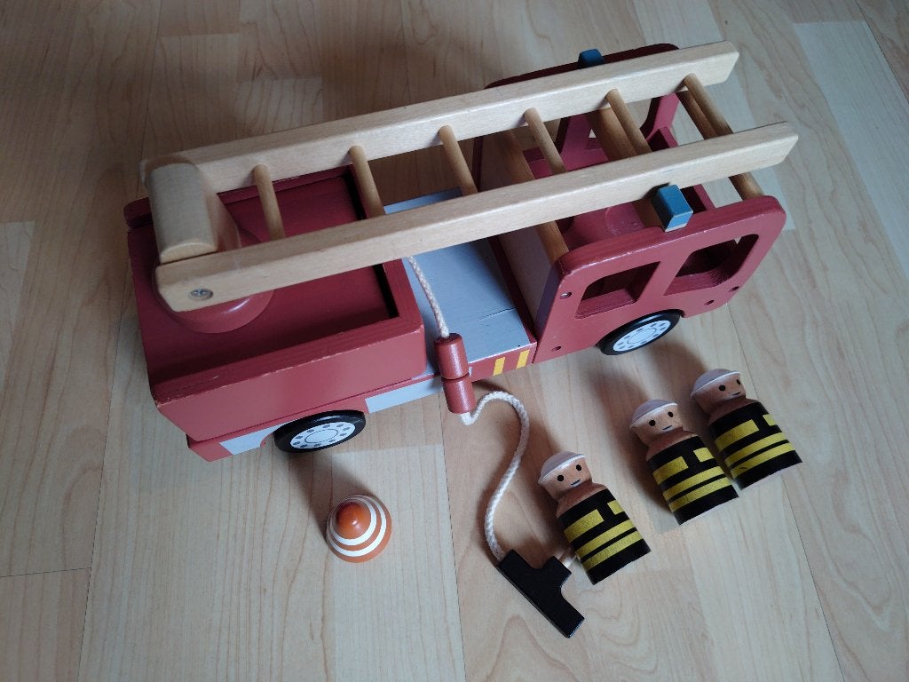 Kids Concept Brandweerauto, Ophalen of Verzenden, Zo goed als nieuw