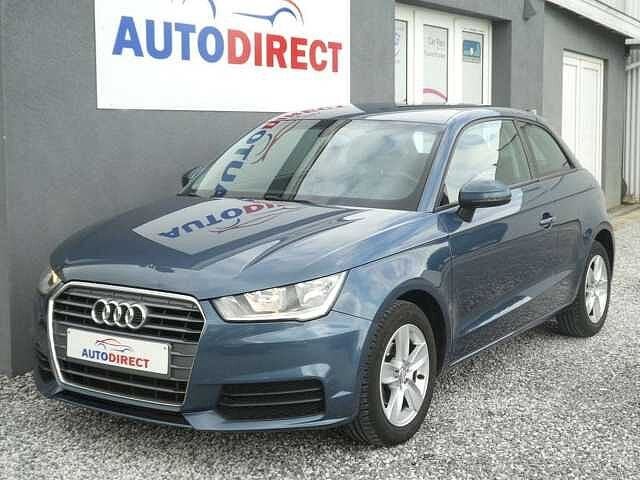 Audi A1 1.0 TFSI ultra Navi, Airco, Bluetooth, PDC, 4 zetels, A1, Zwart, Blauw