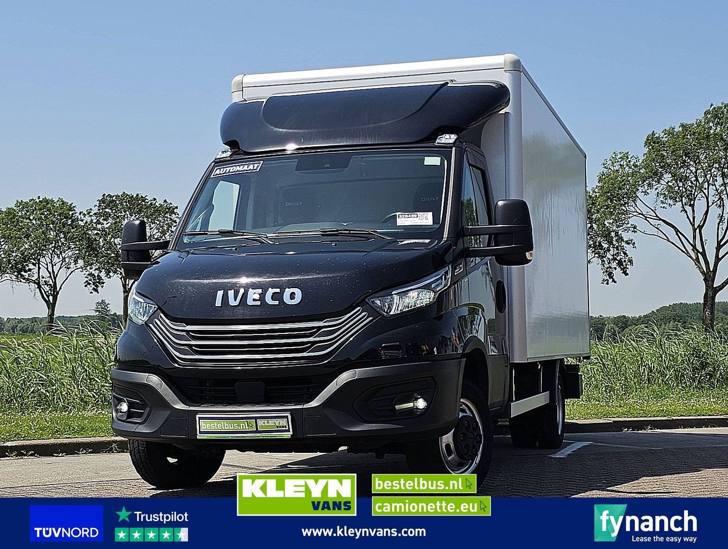 Iveco DAILY 40C18 3.0ltr ac aut EURO6, Auto's, Automaat, Iveco, Zwart, Bedrijf