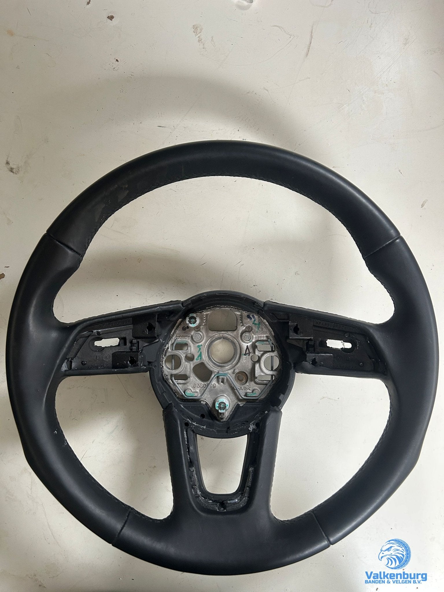 Originele Audi A1 GB Q2 82A A3 8Y leder stuurwiel stuurbedie, -, Utilisé, -, -