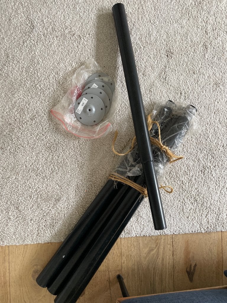 pieds de table ikea, Verlengbaar, Pied de table, Rond, 50 à 100 cm
