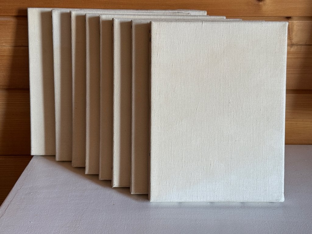 schilderdoeken (linnen ) op spieramen, Ophalen, Acrylverf