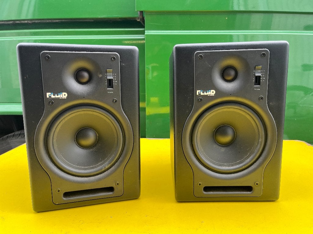 Paar Fluid Audio F5-monitorluidsprekers, Ophalen, Zo goed als nieuw, Audio