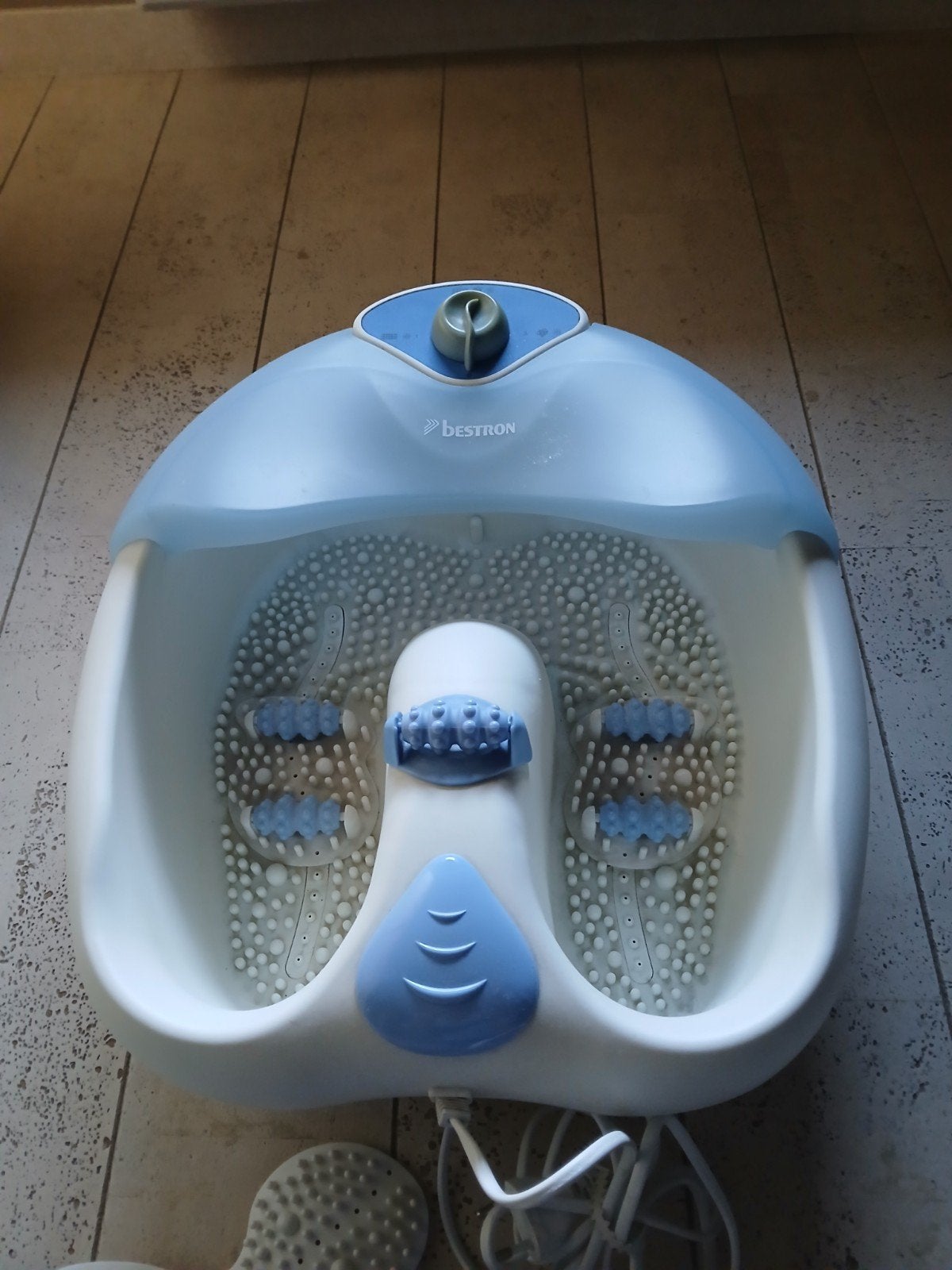 bain de massage des pieds, Enlèvement
