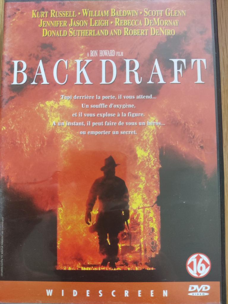Backdraft (1991) (Kurt Russell) DVD, Cd's en Dvd's, Dvd's | Horror, Ophalen of Verzenden